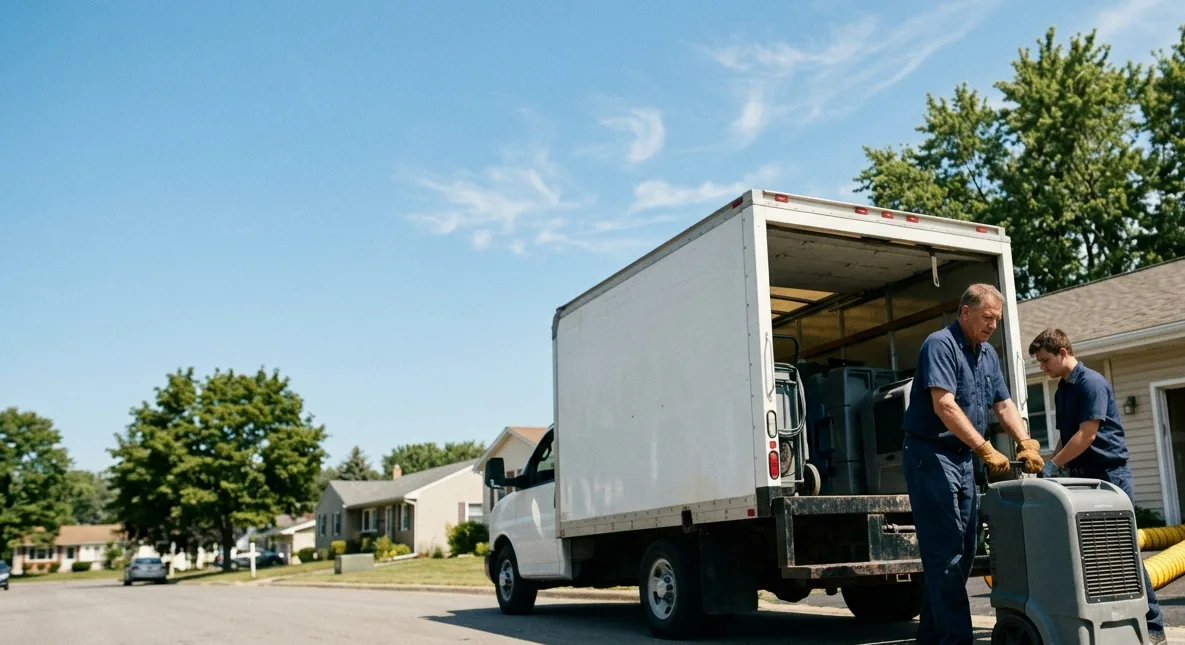 Water Damage Cleanup in Summitville, OH near me